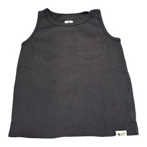 GUC GAP Toddler Boy 4T Soft Black Tank Top